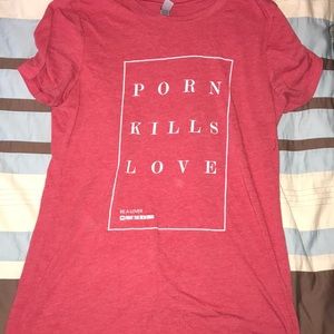 Porn Kills Love T-shirt